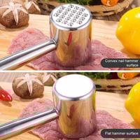 مطرقة لحم استيل