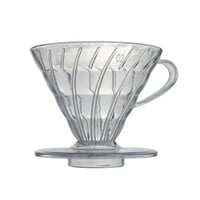 قمع بلاستيك لتقطير القهوة 1/4 كوب