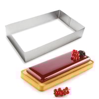 قالب كيك استيل مستطيل