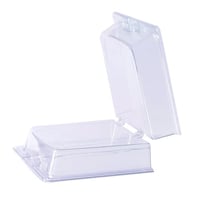 غطاء مستطيل فتحتين مربعة اكريلك