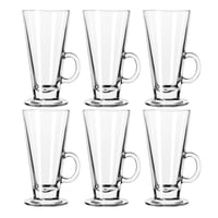 طقم 6 كاسات للمشروبات الساخنة 280 مل