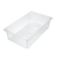 حوض بلاستك شفاف 1/1 53x32.5 سم