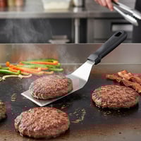 ملاس صاج استيل بيد بلاستك 13x7 سم