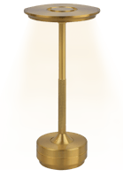 انارة باللمس على الطاولة ذهبي