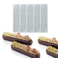 قالب سيلكون لتزيين الطبق 3*129*160 ملم