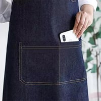 مريلة قماش متعددة الاستخداملت ازرق 199083