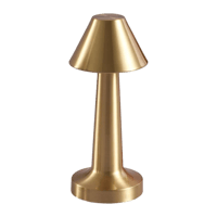 انارة باللمس طاولة ذهبي