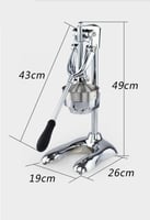 عصارة برتقال ستيل يدوي