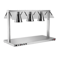 سخان طعام + 3 لمبة حرارية 105×50×70 سم