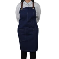 مريلة قماش متعددة الاستخداملت ازرق غامق 90013