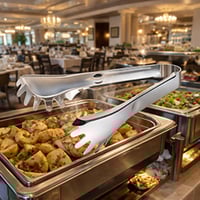 ملقاط بوفيه استيل 304 عالي الجودة