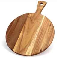 لوح تقطيع تايلندي خشب بيد 35.5 سم