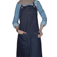 مريلة قماش متعددة الاستخداملت ازرق غامق 90013