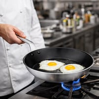 طاوة استيل ضد الالتصاق متوافقة مع نظام الحث الحرار...