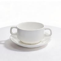 زبدية شربة مع صحن 24 طقم