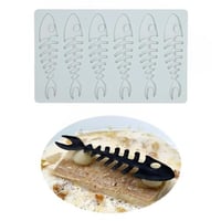 قالب سيلكون لتزيين الطبق 3*109*160 ملم