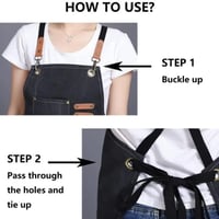 مريلة قماش متعددة الاستخداملت الوان 199079