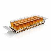 قاعدة استيل حلا مع 30 كاسة