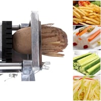 قطاعة بطاطس المنيوم مع 3 شرائح تقطيع