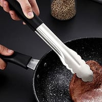 ملقاط استيل يد اسود