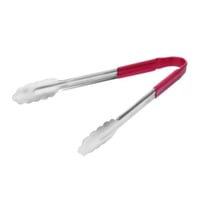 ملقاط استيل يد احمر