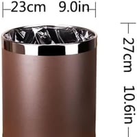 سلة مهملات للغرف 10 لتر كيس مخفي