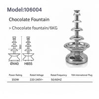 نافورة شوكلاتة 6 كيلو