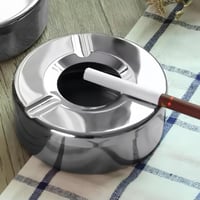 طفاية سجائر استيل 12 سم