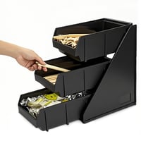 صندوق بلاستك 3 خانة