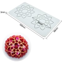 قالب سيلكون لتزيين الطبق 3*98*189 ملم