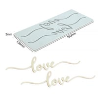 قالب سيلكون لتزيين الطبق 3*138*160 ملم