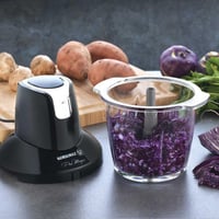 محضرة طعام كوركماز برو ماجيك أسود / كروم زجاجي مع...