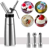 موزع كريمة استيل 500 ملي