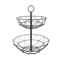 سلة فاكهة استيل 2 دور