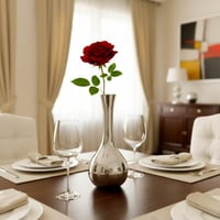 مزهرية استيل ثقيلة