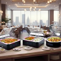 سخان بوفيه كهرباء مستطيل