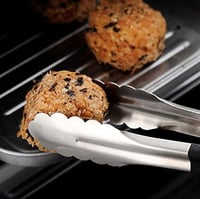 ملقاط استيل يد اسود