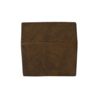 سكرية جلد بني 9*7*5 سم