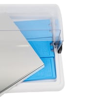 صحن حافظ حرارة دورين قاعدة استيل ايطالي