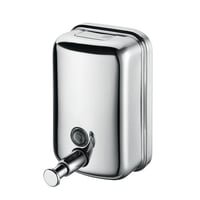 موزع صابون استيل 1 لتر على الحائط