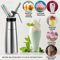 موزع كريمة استيل 500 ملي