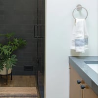 حلقة حمل المنشفة استيل