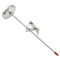 ساعة قياس حرارة 40 سم استيل