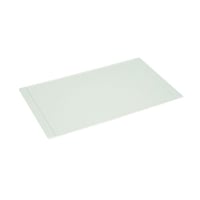 صحن ميلامين ابيض 33*13 سم