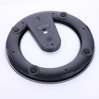 ميزان جسم زجاجي دائري 180 كجم شاشة LCD عالية الدقة...