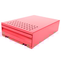 صندوق مخلفات القهوة احمر 38*25.5*10 سم