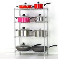 4 رفوف شبك كروم تايواني