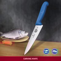 سكين مطبخ ازرق سويسري