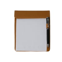 حامل ورق ملاحظات بني 18*13 سم