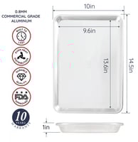 صينية فرن كوكيز المنيوم